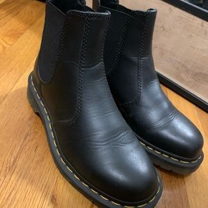 Dr. Martens black smooth Chelsea boot